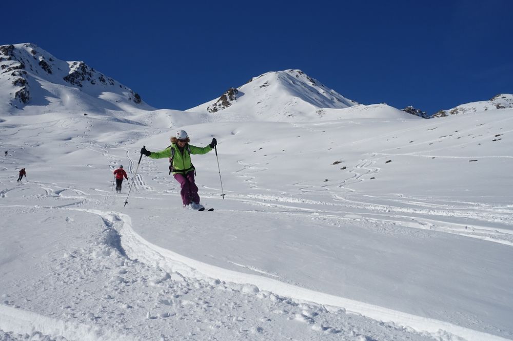 Skitour gemütlich 1